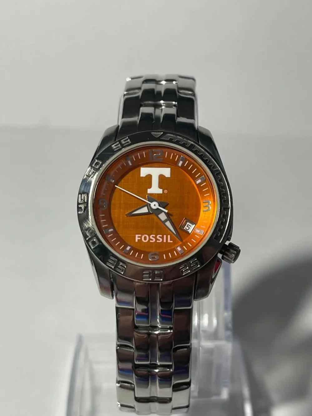 Tennessee Volunteers NCAA Stainless-Steel Women's Watch by Fossil NEW